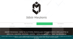 Desktop Screenshot of odbiormieszkania.pl