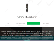 Tablet Screenshot of odbiormieszkania.pl